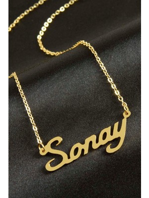 Pileli Store Sonay Isimli Kolye (Kişiye Özel)