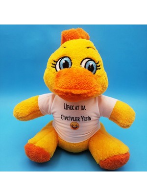 Pileli Store Civciv Oyuncak Ufak At Da Civcivler Yesin Tişörtlü