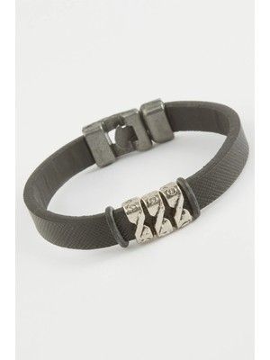 Pileli Store Kaliteli Suni Deri Bileklik