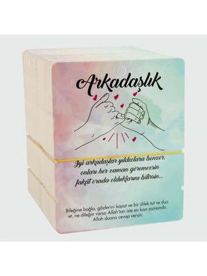 Pileli Store 2'li Arkadaşlık Bileklik Kartı