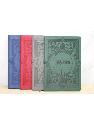 Pileli Store Harry Potter Deri Defter Renkli Model 1