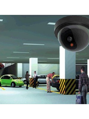 Pileli Store Caydırıcı Dome Kamera