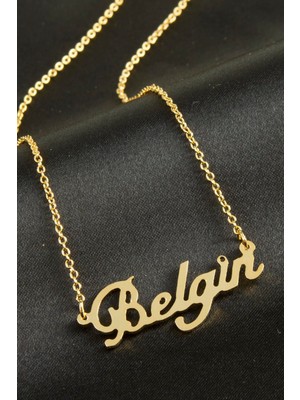 Pileli Store Belgin Isimli Kolye (Kişiye Özel)