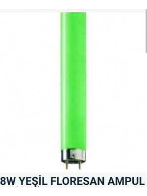 Osram Floresan Lamba  18 Watt Yeşil Renk 10 Lu  Paket