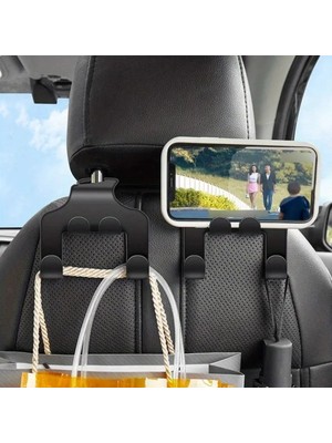 Pileli Store Oto Koltuk Arkası Organizer Askılık ve Telefon Tutucu
