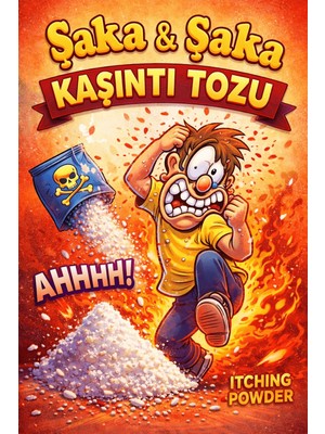 Çerçici Kaşıntı Tozu Şaka Kaşıntı Tozu Eğlence Şaka Amaçlı Toz