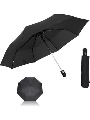 Pileli Store 162305AO Katlanabilir Şemsiye (Pongee Kumas) 8 Telli