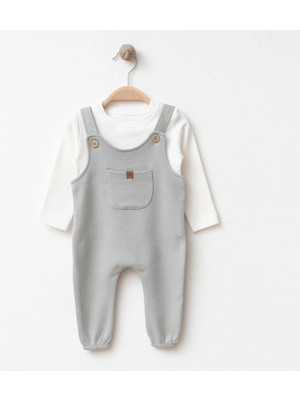Lenna Baby Jakarlı Badili Erkek Bebek Slopet %100 Pamuk Mevlüt Hediyelik