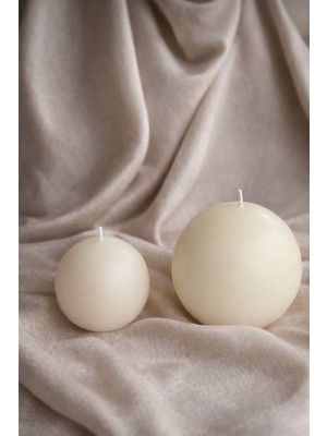Atelier Lumira Küre Mum 2'li Set Dekoratif Mum