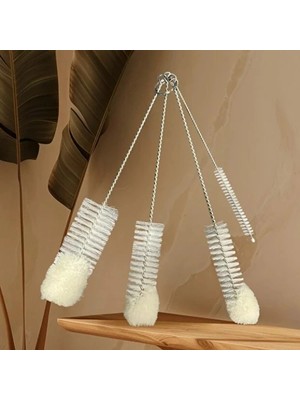 Pileli Store 4'lü Çok Amaçlı Temizlik Fırçası