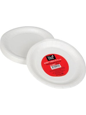 4 Adet Propack Kağıt Tabak 25'li 23 cm