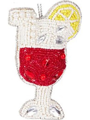 3 Adet Koopman Renkli Minyatür Kadehli Yılbaşı Ağacı Süsü