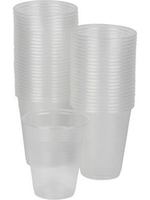 5 Adet Propack Şeffaf Bardak 50'li 180 cc