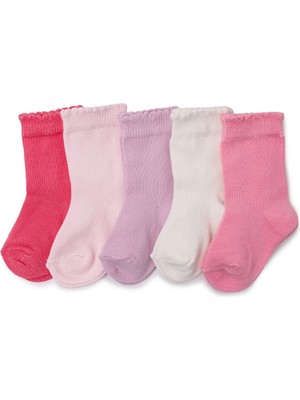 Hellobaby Kız Bebek 5li Soket Çorap