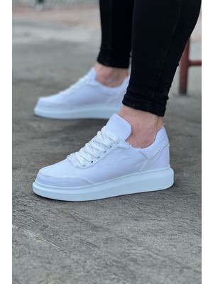 Esplendor Beyaz Kot Kumaş Erkek Casual Ayakkabı