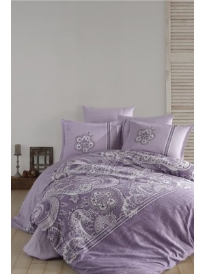 Esplendor Tek Kişilik Saten Nev Takımı Pellini V2 Lila