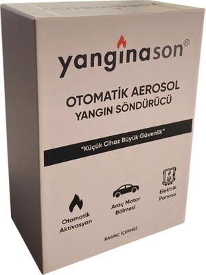Yangınason -Otomatik Yangın Söndürücü – Otomobil