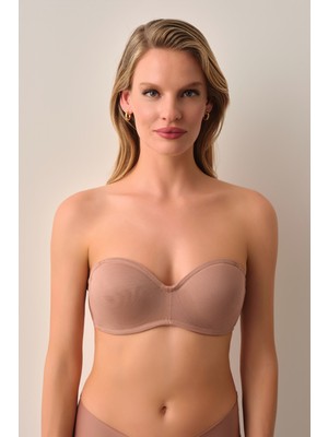 Suwen Diana Toparlayıcı Straplez Balenli Sütyen