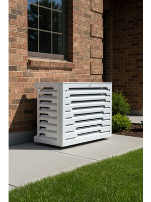 Liccia Klima Motoru/dış Ünite Gizleme/koruma Kafesi Xs 7000 Btu - 9000 Btu 86X44X65(H) Alüminyum Stage