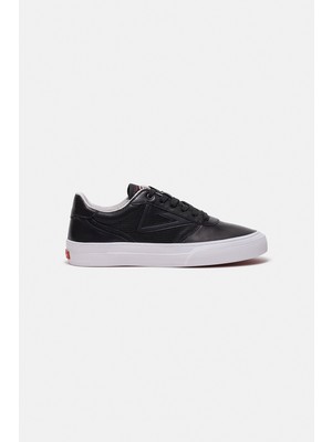 Vaneda 1408 S3 Casual Sneakers Erkek Deri Ayakkabı Siyah