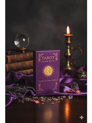 Mobgift 78'li Klasik Tarot Kartları Destesi