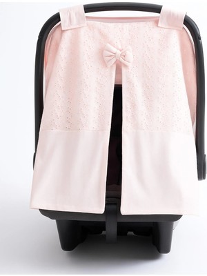 Kitikate Lenora Yastıklı Puset Örtüsü Pembe