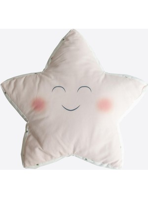 Kitikate Zen Yıldız Yastık Pembe