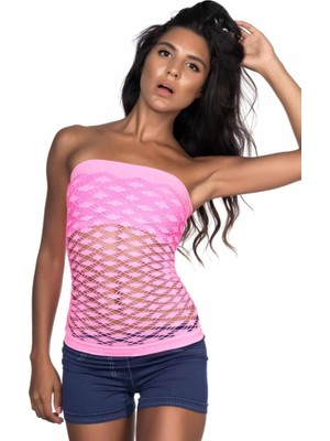 Byb Moda Tasarım Giyim Pembe Mı Emay 5034 Fantazi Büstiyer Atlet Korse Beruflic