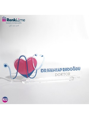Renklime Pleksi Dr Masa Isimlik