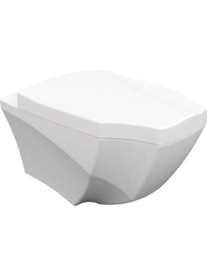 Bien - Fracture Asma Klozet, Soft Kapak Dahil - 16KAP5601K010200