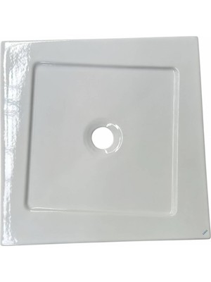 Serel - 80X80 cm Seramik Duş Teknesi Flat Outlet - 40249SS000-