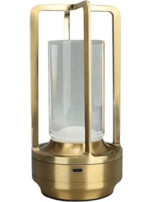 Noas YL86 1245 Halki Şarjlı Masa Lambası 3 Renk Gold