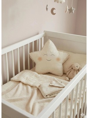 Kitikate Zen Yıldız Yastık Natural