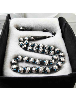 İnan Tesbih 10X10 mm Mühteşem Kalite Mine Işlemeli Küre Kesim Kuka Tesbih