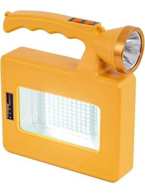 Powermaster Solarlı Usb'li Şarjlı Taşınabilir Kamp Feneri PM-16044