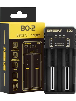 Basen Bo-2 Li-Ion / Ni-Cd / Ni-Mh Pil Şarj Aleti