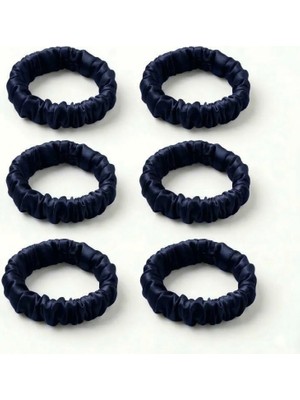 Nomads Felt 6'lı Avantaj Paketi %100 Saf Ipek Scrunchie Toka Seti