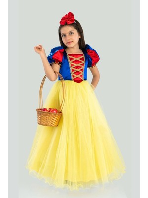 Cantoy Pamuk Prenses Doğum Günü ve Parti Elbisesi Taç Hediyeli