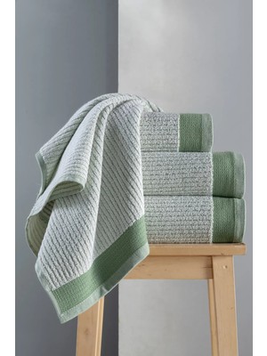 Mürdüm Home Lena 4'lü Banyo Havlu Seti Hamam Takımı %100 Pamuk