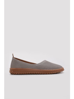 Fast Step Hakiki Deri  Kadın Babet Ayakkabı 240ZA2104-1