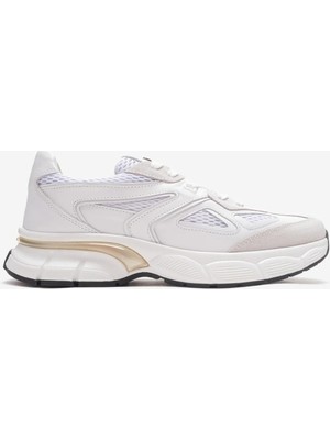 Marcomen 152-21497 Deri Sneaker Ayakkabı Beyaz Renk Beyaz