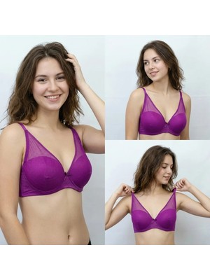 Bonbon Kadın Destekli Balenli  Sütyen BB2060