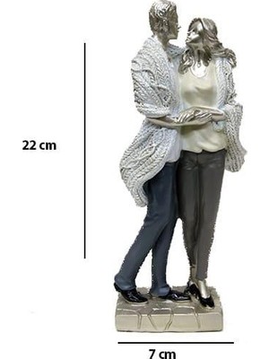 Tekinhediyelik Sevgili Biblo Fügür Couple