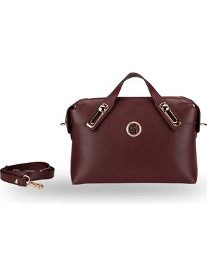 Reka Goya Kadın Çapraz Çanta Bordo