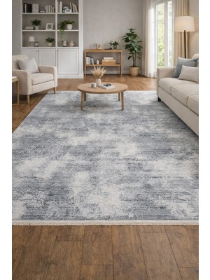 Çerkez Halı Bern Collection %100 Bambu Kadife Yumuşak Yüzey Yıkanabilir Kolay Temizlenebilir Özel Kesim Halı 040