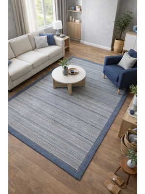 Çerkez Halı Merv Collection Sisal Bordürlü Hasır Halı Gri