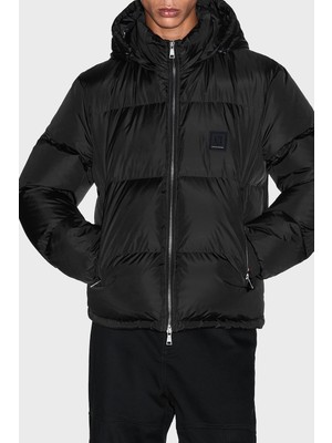 Armani Exchange Kuş Tüyü Dolgulu Çıkarılabilir Kapüşonlu Şişme Mont Erkek Mont XM000348 AF12286 UC001