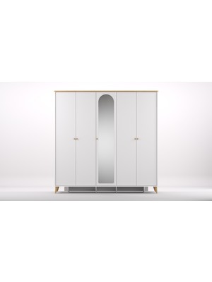 Kelebek Bohemia 5 Kapaklı Dolap