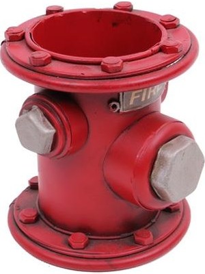 Tekinhediyelik Dekoratif Metal Yangın Vanası Kalemlik