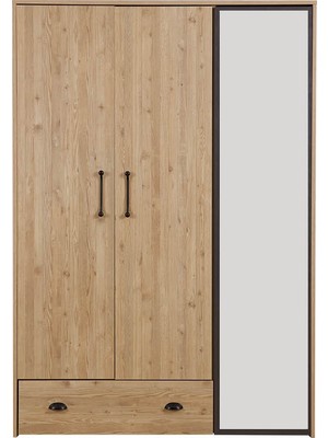 Kelebek Lime 3 Kapaklı Dolap